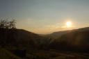 Sunset in the Vosges