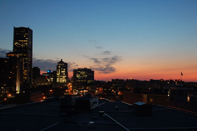 Sonnenauf in Montreal