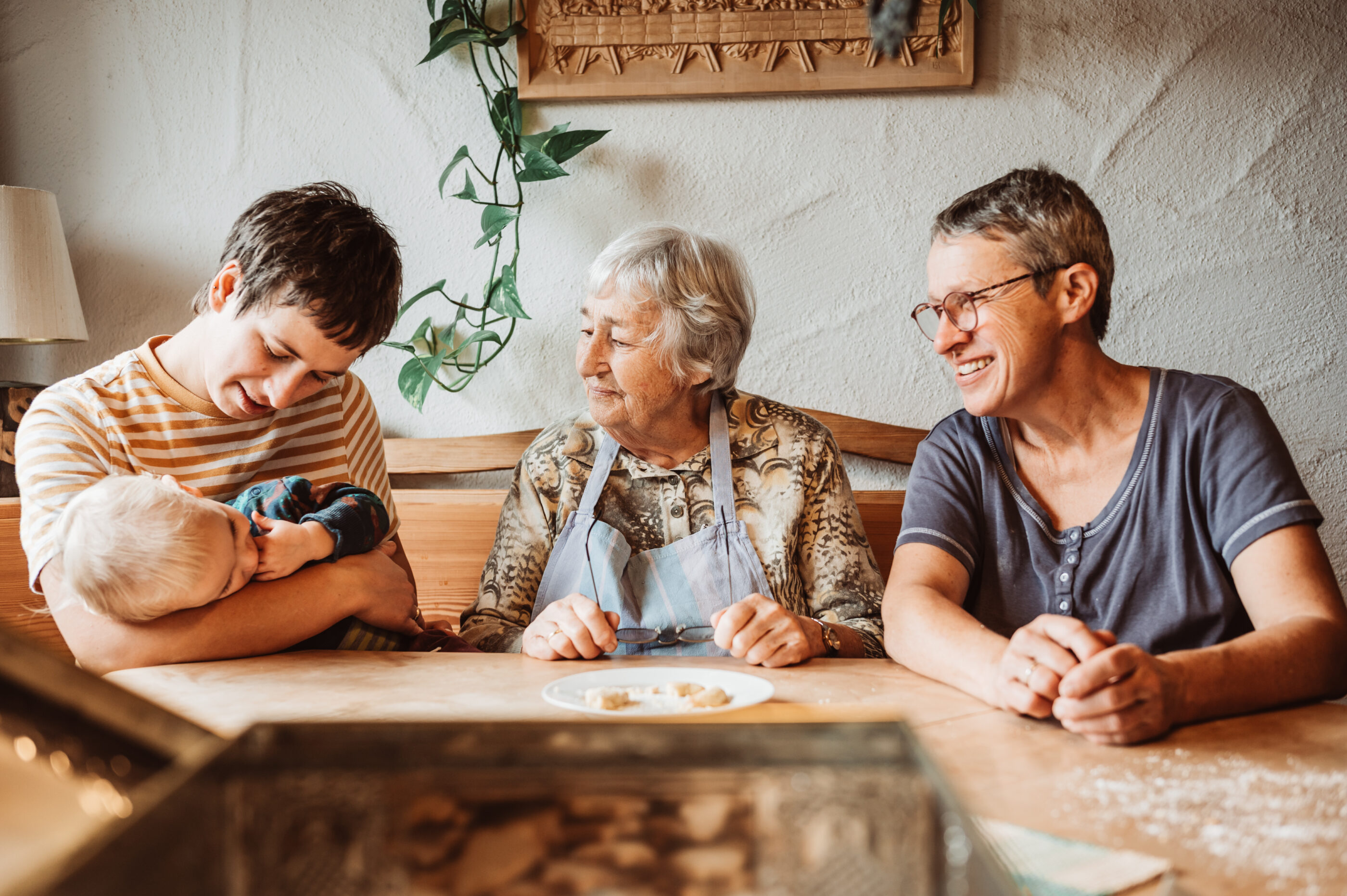 Vier Generationen backen